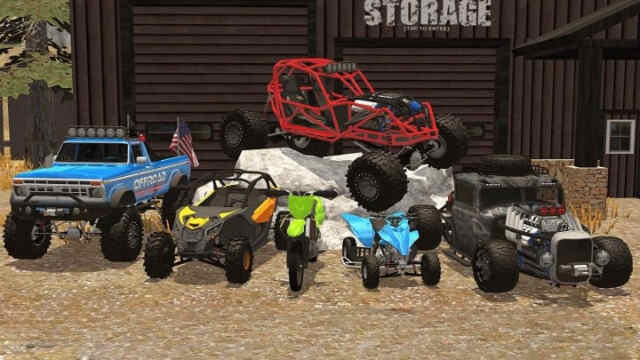 offroad outlaws mod apk unlimited money and gold 